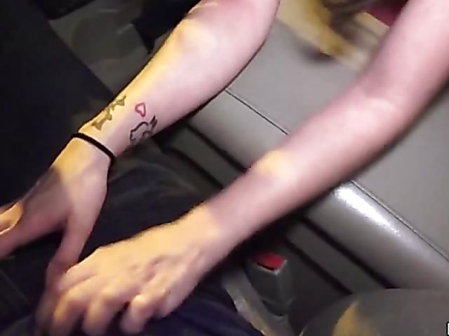 Car fuck with brunette in pink Gia Paige