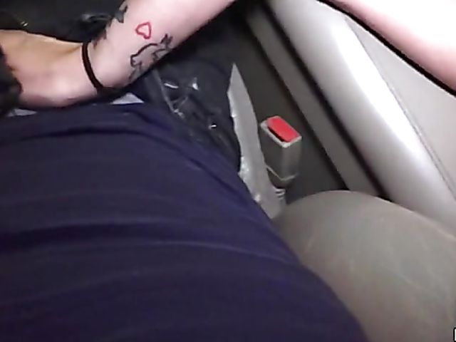 Car fuck with brunette in pink Gia Paige