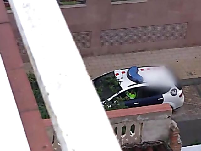 Alice Blues gives a public blowjob and gets screwed