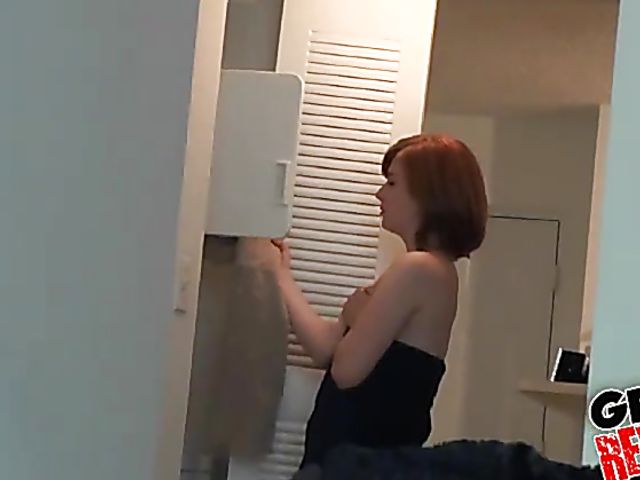 Redhead girlfriend Sadie Kennedy gets humped POV