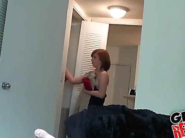 Redhead girlfriend Sadie Kennedy gets humped POV