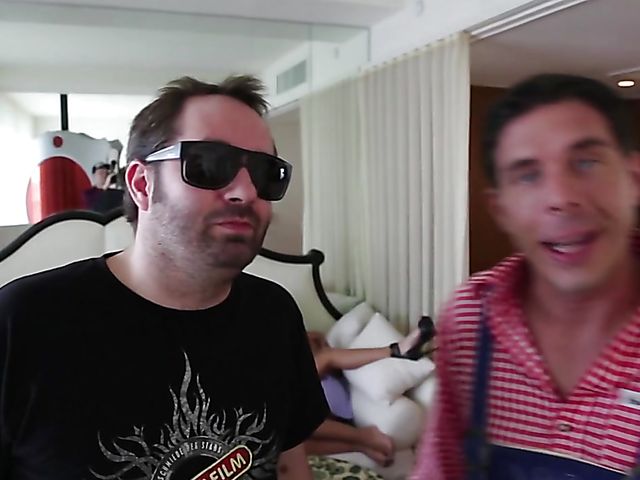 Amazing orgy with tattooed ebony Skin Diamond