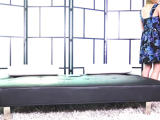 Interracial casting couch with teen Amber