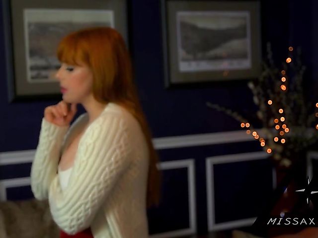 Obedient big tit redhead Penny Pax gets fucked