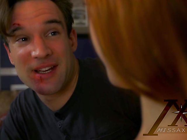 Obedient big tit redhead Penny Pax gets fucked