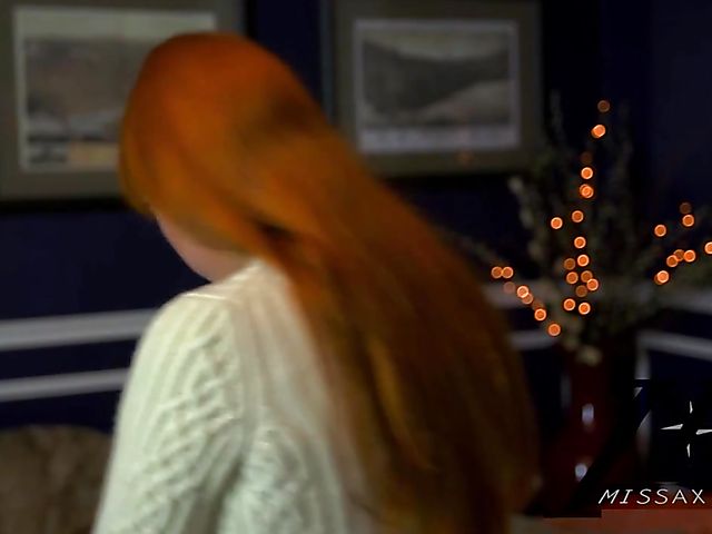 Obedient big tit redhead Penny Pax gets fucked