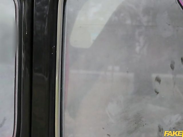 Big tits Czech lady Barbara Bieber gets screwed in a taxi