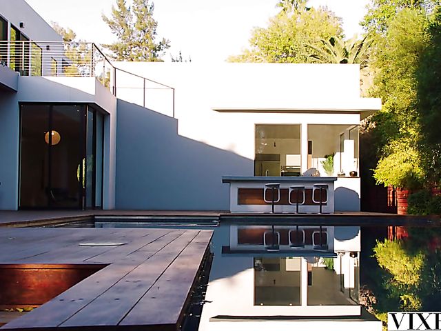 Cute blonde Arya Fae is young and horny