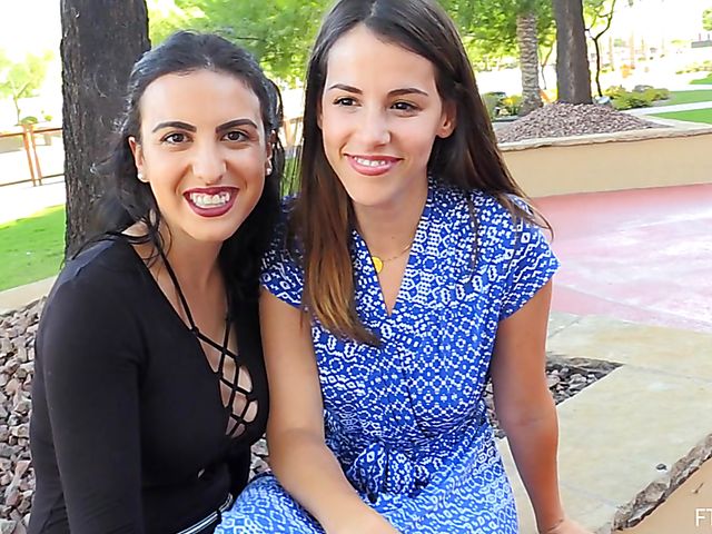 Public flashing with playful babe Chloe