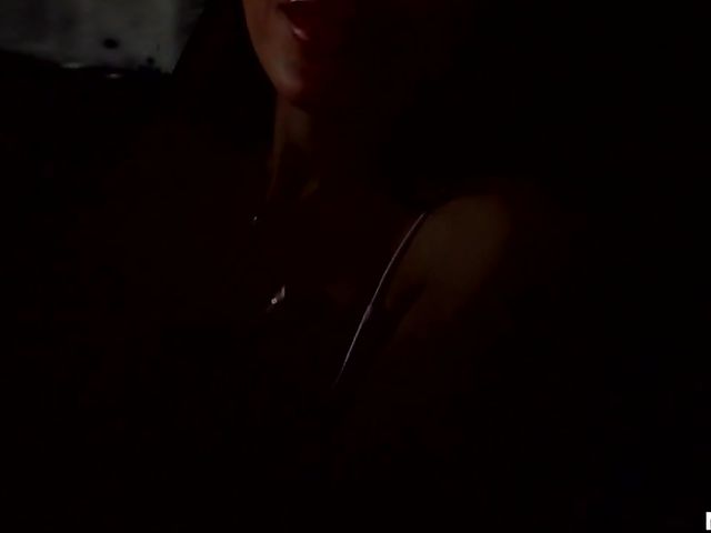 Audrey Royal gets her young pussy hammered in the car