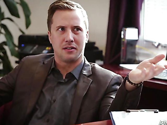 August Ames gets her wet twat and oiled tits fucked