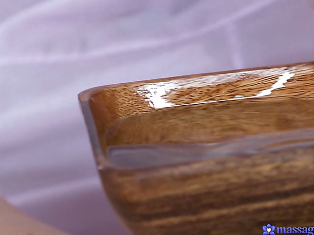 Hot masseur licking ass and pounding pussy