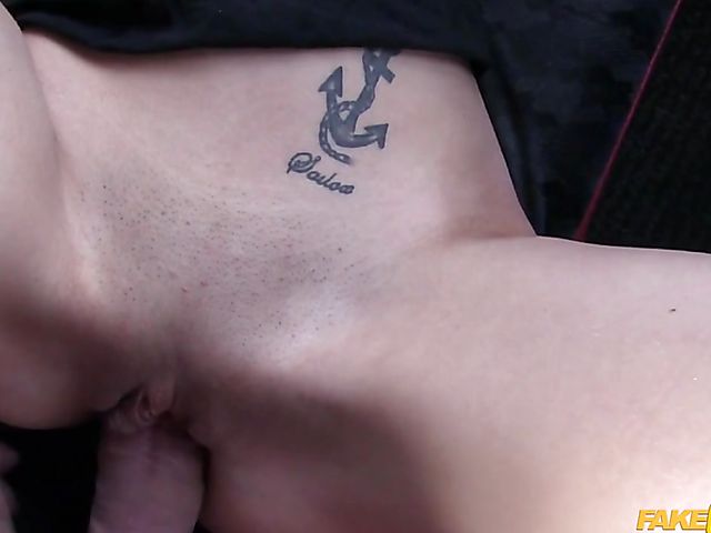 Teen whore Nicole Love takes on cock in the backseat