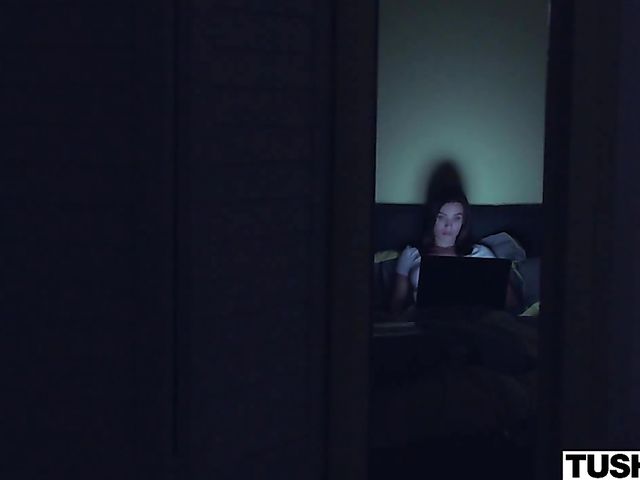 Lesbian ass lick with Lana Rhoades and Adriana Chechik