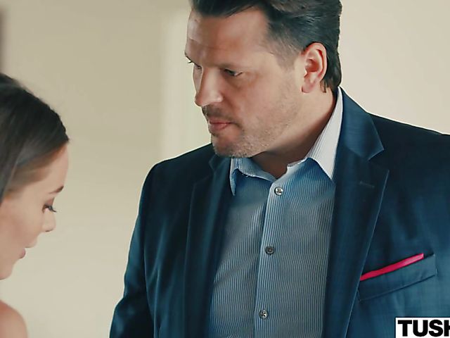 Lesbian ass lick with Lana Rhoades and Adriana Chechik