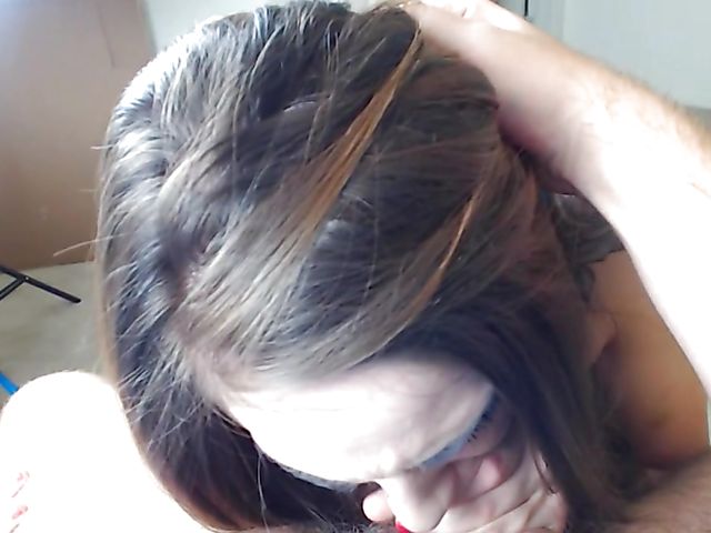 Rough blowjob in POV with sweet ComfieCozie