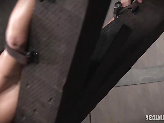 Bound MILF India Summer gets a bondage fuck