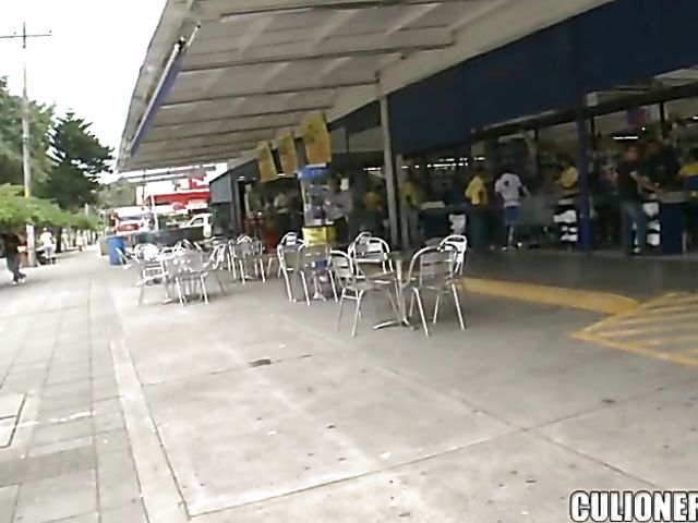 Big boobs latina Paola banging outdoors