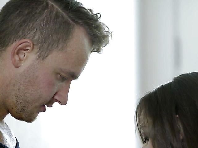 He loves Ember Stones trimmed pussy