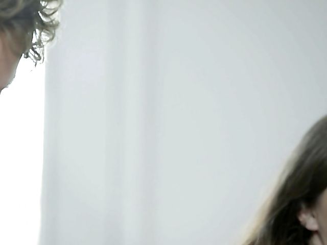 He loves Ember Stones trimmed pussy