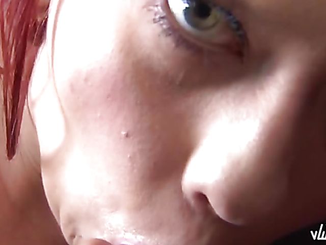 Interracial redhead on black scene with Yuly Perdomo