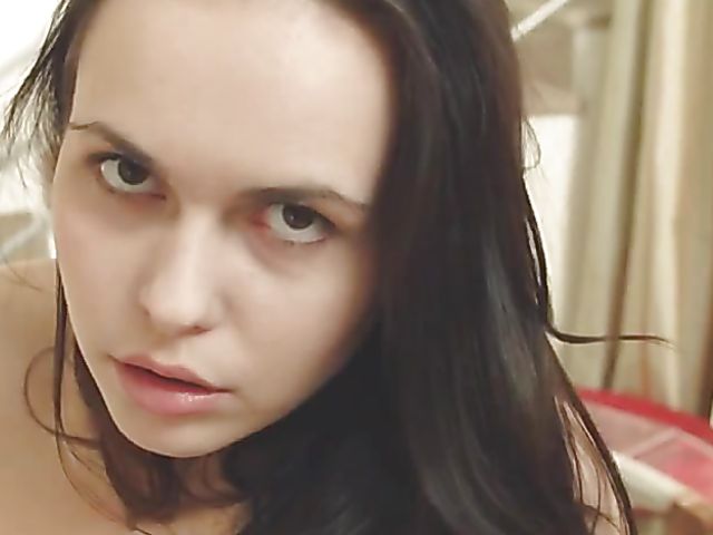 Solo teen Nasita fingering home alone