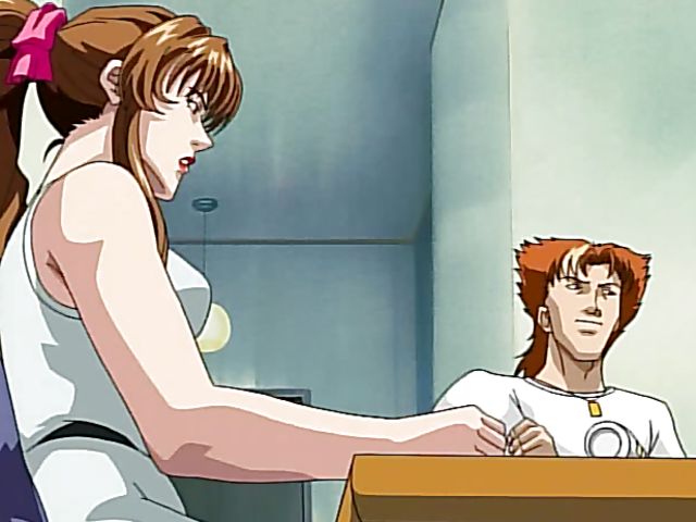 Hentai threesome with bad girls who love hard cocks