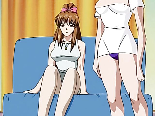 Hentai threesome with bad girls who love hard cocks