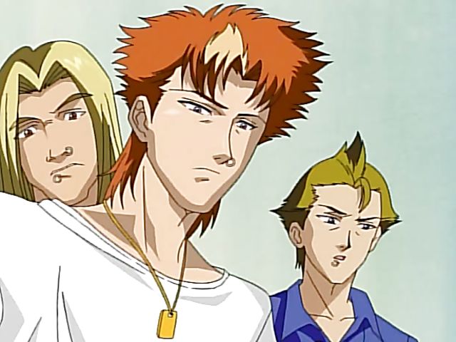 Hentai threesome with bad girls who love hard cocks