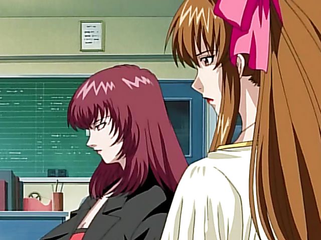 Hentai threesome with bad girls who love hard cocks