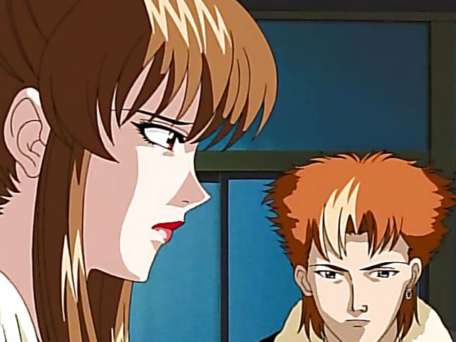 Hentai threesome with bad girls who love hard cocks