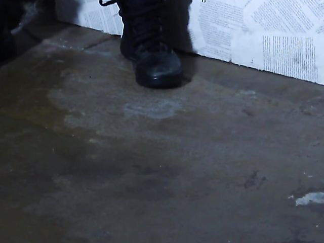 Hairy teen Noma plays with herself in boots