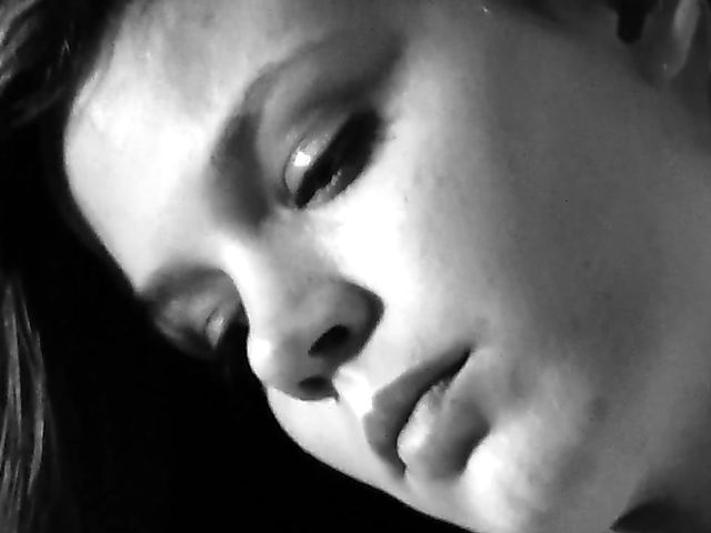 Hairy teen Noma plays with herself in boots