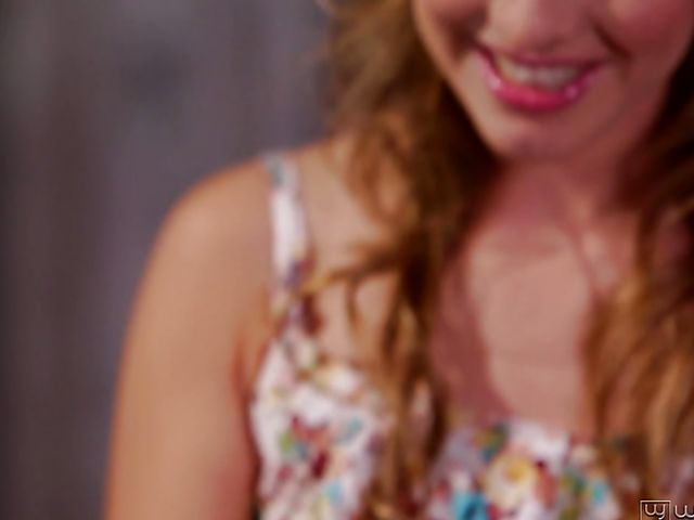 Barely legal lesbian Lilly Ford gets eaten out in her 18