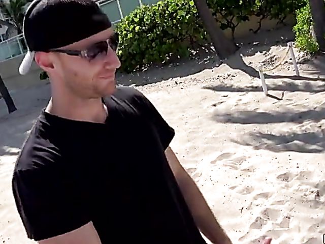 Petite teen in bikini Uma Jolie picked up at the beach and fucked