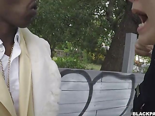 Interracial femdom with two horny police women