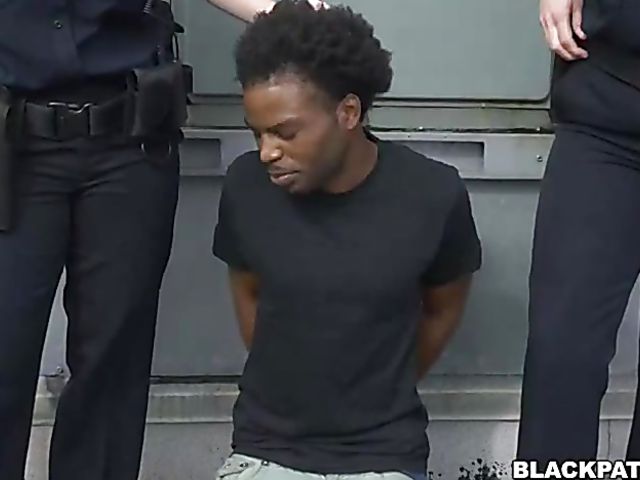Police women black dick sucking and fucking