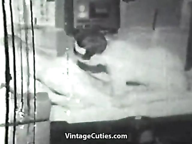 1960s black and white vintage orgy