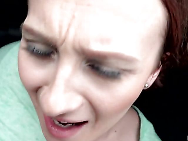 POV teen fucking in the car with Sadie Leigh