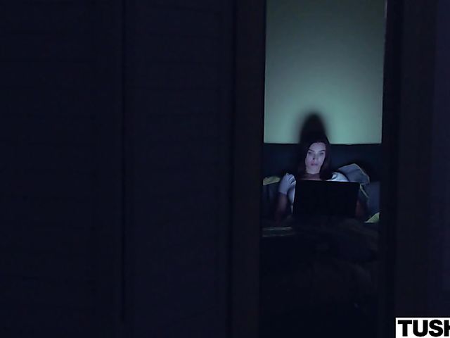 Lana Rhoades best anal experience with two men