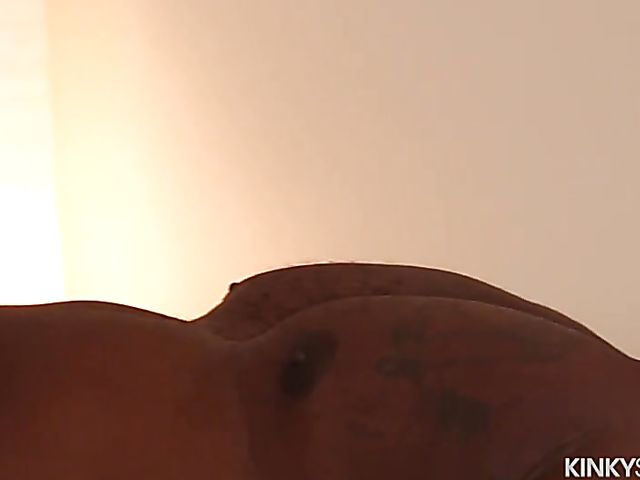 BBC massage with skinny cutie Alexa Grace