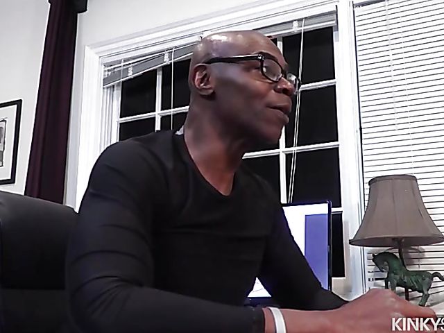 Massage interracial porn with Raven Bay