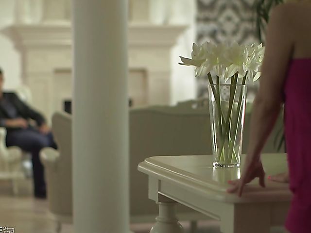 Spring fresh blonde riding a stiff cock