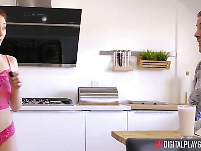 Step brother fucks sister Aria Alexander in her tight twat