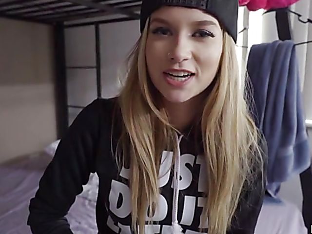 Inked teen GF Arya Fae gets shagged on camera