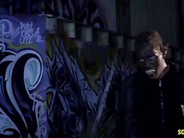 Megan Rain - Brunette DP in the night