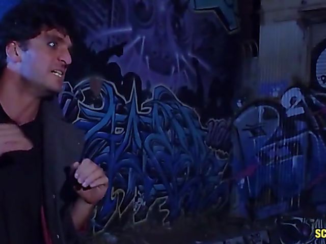 Megan Rain - Brunette DP in the night