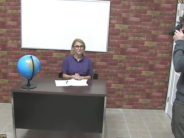 Big tits teacher Alix Lynx posing for a student and fucking