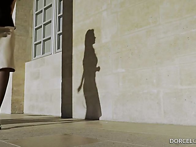 Anna Polina lingerie fuck with a blindfolded guy