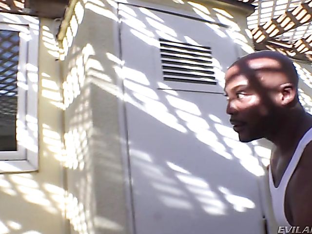 Casey Calvert anal interracial session with a bad guy